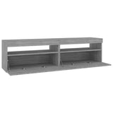 TV Cabinet with LED Lights 2 pcs Grey Sonoma 75x35x40 cm 815126