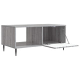 Coffee Table Grey Sonoma 90 x 50 x 40 cm Engineered Wood 894501