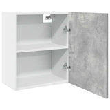 Hanging Cabinet Lyon Concrete Grey 50x31x60 cm Engineered Wood 856106
