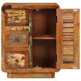 Sideboard with 3 Drawers 55x30x70 cm Solid Wood Reclaimed 352026