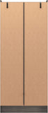 ZNTS Nevada 2 Door 1 Drawer Wardrobe 100-101-128