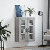 Wall Mounted Cabinet Grey Sonoma 69.5x34x90 cm 828506
