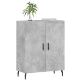 Sideboard Concrete Grey 69.5x34x90 cm Engineered Wood 827744