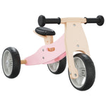 ZNTS Balance Bike for Children 2-in-1 Pink 358354