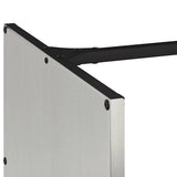 Firewood Rack 40x40x40 cm Stainless Steel 864241