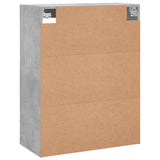 Wall Mounted Cabinet Concrete Grey 69.5x34x90 cm Engineered Wood 834990