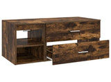 Bathroom Furniture Set 2 pcs Smoked Oak Engineered Wood 3403940