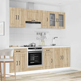 8 Piece Kitchen Cabinet Set "Kalmar" Sonoma Oak Engineered Wood 3314824