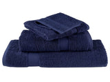 Premium Sauna Towels "SOLUND" 4 pcs Navy Blue 80x200 cm 600 gsm 137267