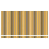 Retractable Awning Yellow and Grey 400 x 200 cm 3329848