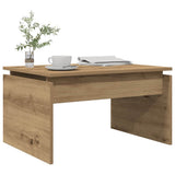 Coffee Table Artisan Oak 68x50x38 cm Engineered Wood 856629