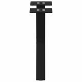 Coffee Table Legs X-Shaped 2 pcs Black 37x cm Steel 4012872