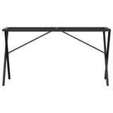 ZNTS Dining Table Legs X-Frame 120x60x73 cm Steel 357910