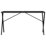 Dining Table Legs X-Frame 120x60x73 cm Steel 357910