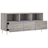 TV Cabinet Grey Sonoma 102x36x50 cm Engineered Wood 829026