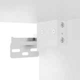 Kitchen Wall Cabinet Kalmar White Engineered Wood 853597
