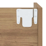 Shoe Cabinet 2 pcs Artisan Oak 60 x 18 x 90 cm Engineered Wood 875149