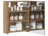 Bathroom Mirror Cabinet Artisian Oak 30 x 10.5 x 50 cm 889014