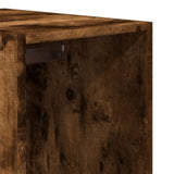 Wardrobe Smoked Oak 30x50x200 cm Engineered Wood 3307742