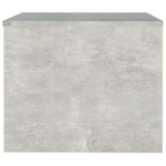 Coffee Table Concrete Grey 80x50x40 cm Engineered Wood 809660