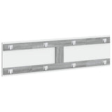 Wall-Mounted Headboard UTRECHT Grey Sonoma Engineered Wood 897811