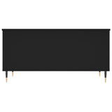 Coffee Table Black 90x44.5x45 cm Engineered Wood 830965