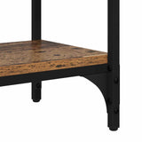 Console Table Old Wood 100 x 39 x 78.5 cm Engineered Wood 882806