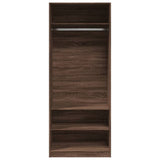 Wardrobe Brown Oak 80x50x200 cm Engineered Wood 3307699