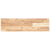 Floating Shelves 3 pcs 100x20x2 cm Untreated Solid Wood Acacia 3279349