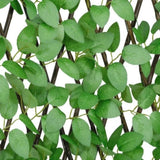 Artificial Ivy Trellis Expandable 5 pcs Green 180x65 cm 366587