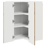 Wall Corner Cabinet PORTO Artisan Oak 57 x 57 x 80 cm 885434