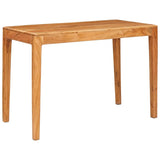 Dining Table Brown 110 x 55 x 76 cm Solid Acacia Wood 42003314