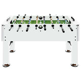 Football Table Steel 60 kg 140x74.5x87.5 cm White 92501