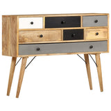 Sideboard 110x30x82 cm Solid Mango Wood 285822