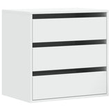 ZNTS Corner Chest of Drawers White 60x41x58 cm Engineered Wood 852843