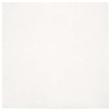 Anti-Slip Faux Rabbit Fur Rug OLITE Cream 200 x 200 cm 42021665