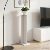 Plant Stand 2 pcs White 25 x 25.5 x 100.5 cm Engineered Wood 899627