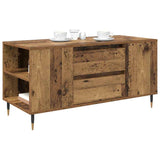 Coffee Table Old Wood 102 x 44.5 x 50 cm Engineered Wood 882678