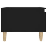 Side Tables 2 pcs Black 50x46x35 cm Engineered Wood 819503