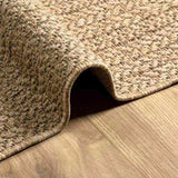 Rug ZIZUR Brown 200 x 100 cm Polypropylene 42000854