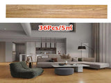5m Floor Planks Tiles Self Adhesive Wood Effect Vinyl Flooring Kitchen Bathroom UK 62996714