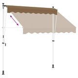 Manual Retractable Awning 180 g / m Polyester with PU Coated 42037032