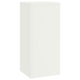 Plant Stand 2 pcs White 24 x 24 x 55 cm Steel 865814