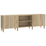 TV Cabinet Sonoma Oak 150x30x50 cm Engineered Wood 812621