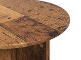 Side Table Set with Storage 2 pcs Old Wood Engineered Wood 8001035