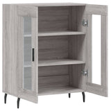 Sideboard Grey Sonoma 69.5x34x90 cm Engineered Wood 827810