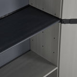 Garden Storage Cabinet Grey PVC Medium Garden Storage Cabinet 340983