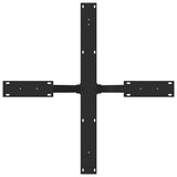 Dining Table Leg Spider Shape Black 85x85x cm Steel 4013120