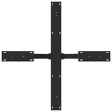 Dining Table Leg Spider Shape Black 85x85x cm Steel 4013120