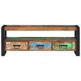 TV Cabinet 120x30x45 cm Solid Wood Reclaimed 351671